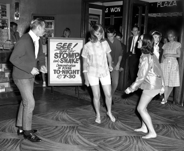 Kids dancing the Surfer Stomp
